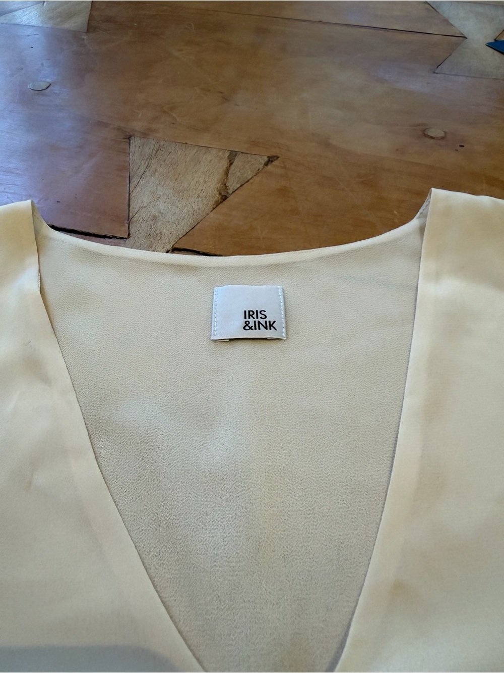 Iris & Ink silk blouse - Picture 4 of 5